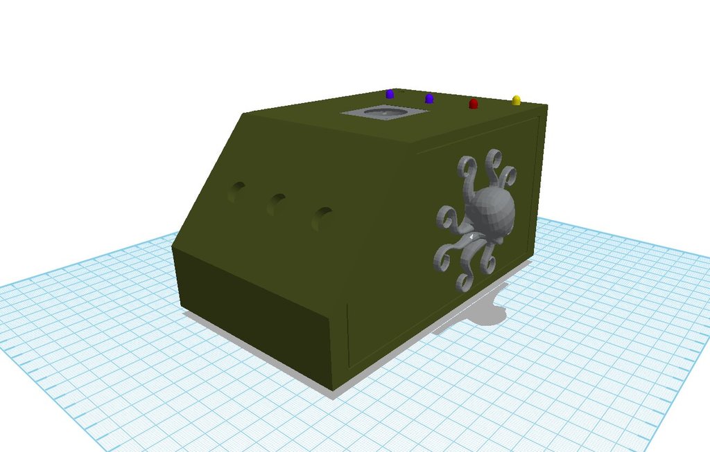  Laser Turret Desktop Box