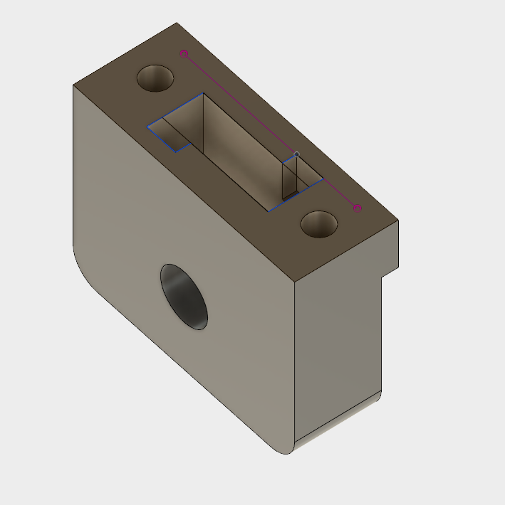 CR-10 Z-Rod Receiver for 608 Bearing