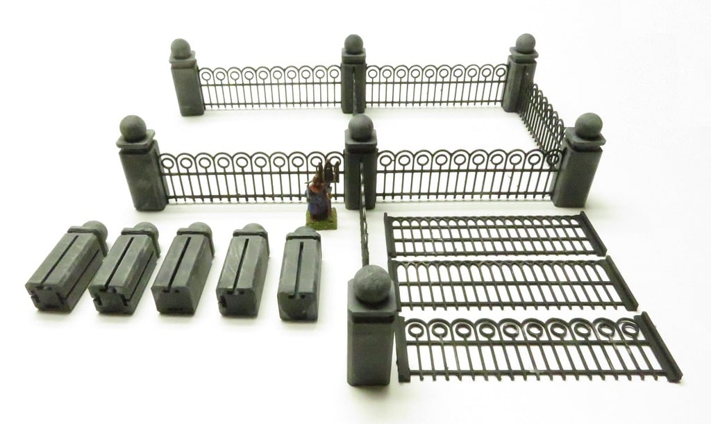 Gothic Fence 28mm