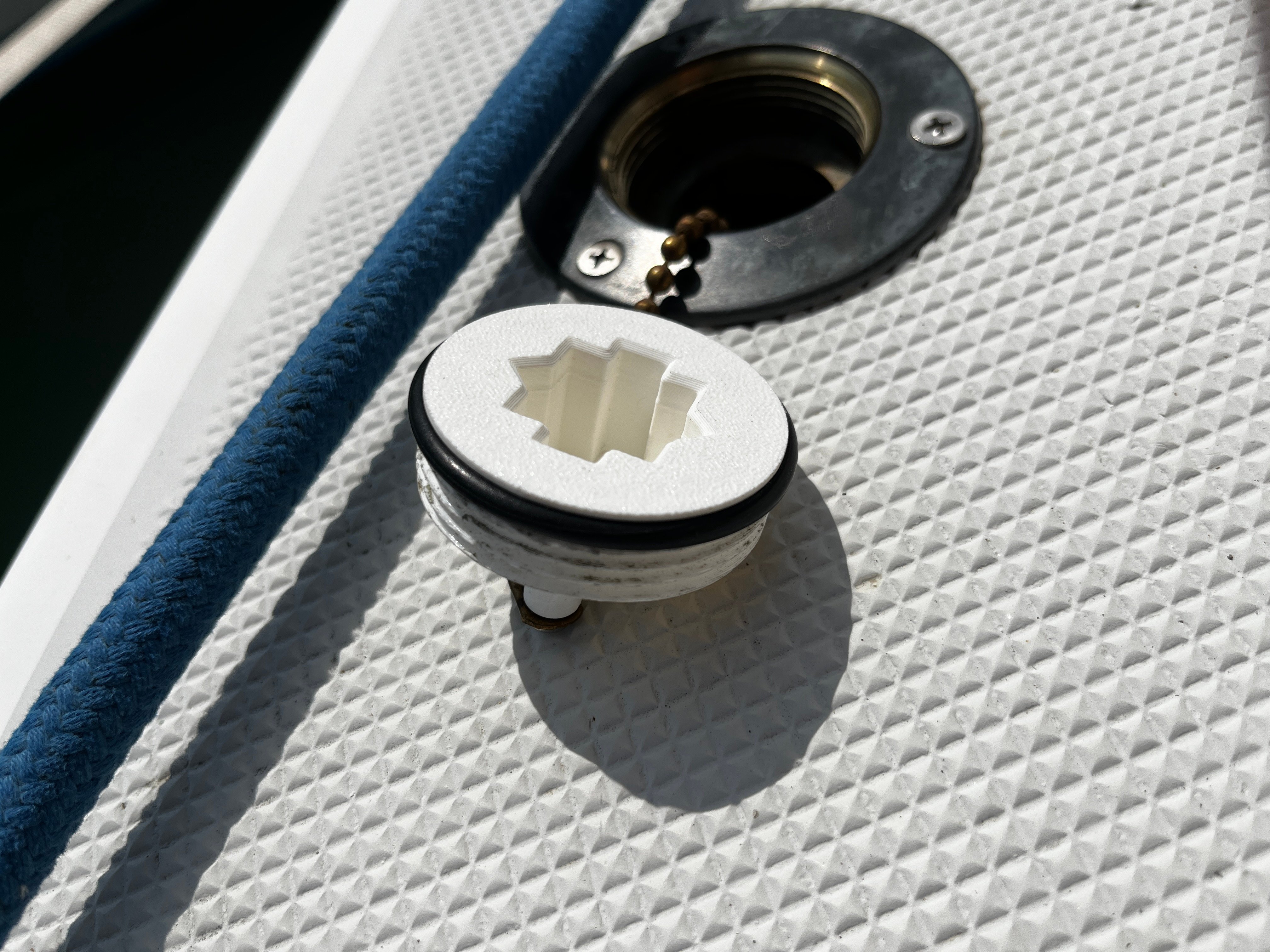 Fuel/Water/Waste Deck Filler Cap 47mm