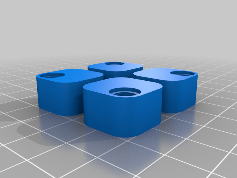 Printbed level puffer (e.g. Anycubic i3 Mega S)