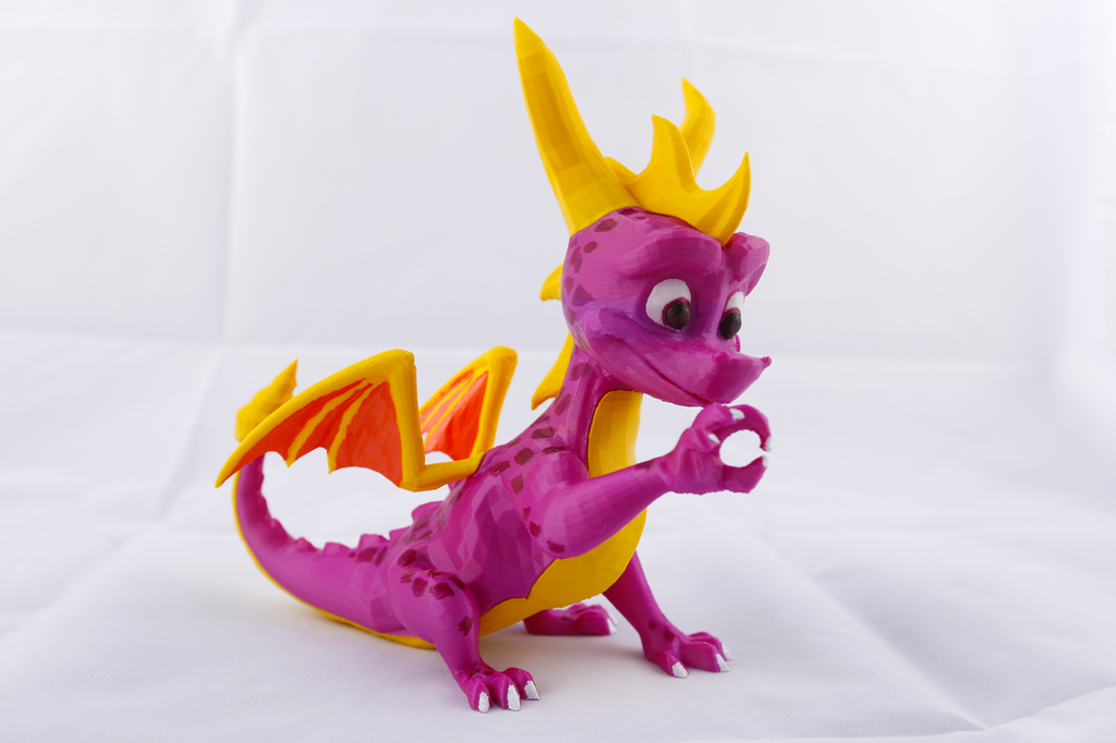 Spyro the Dragon (poses: Okay) MMU color
