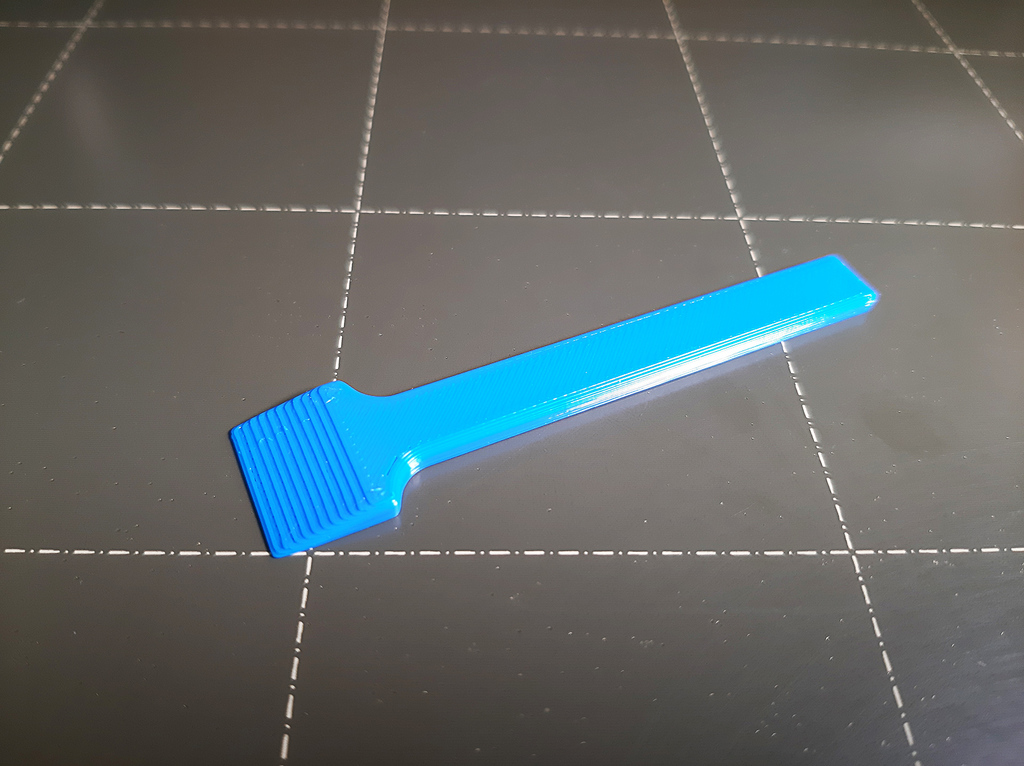 Spatula for mixing dual component epoxy