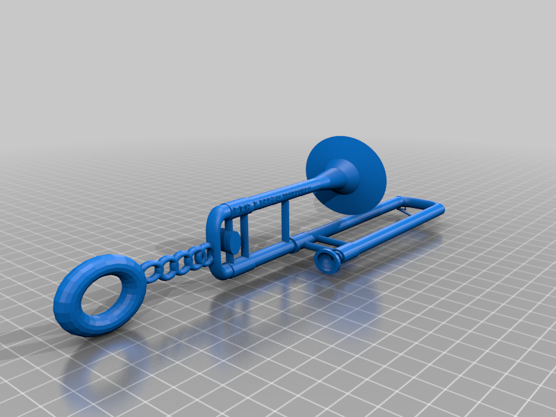 Trombone Keychain V 2.0