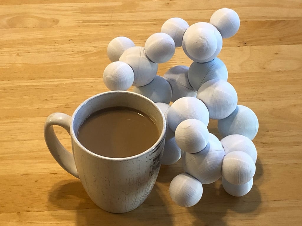 Caffeine Fidget Molecule