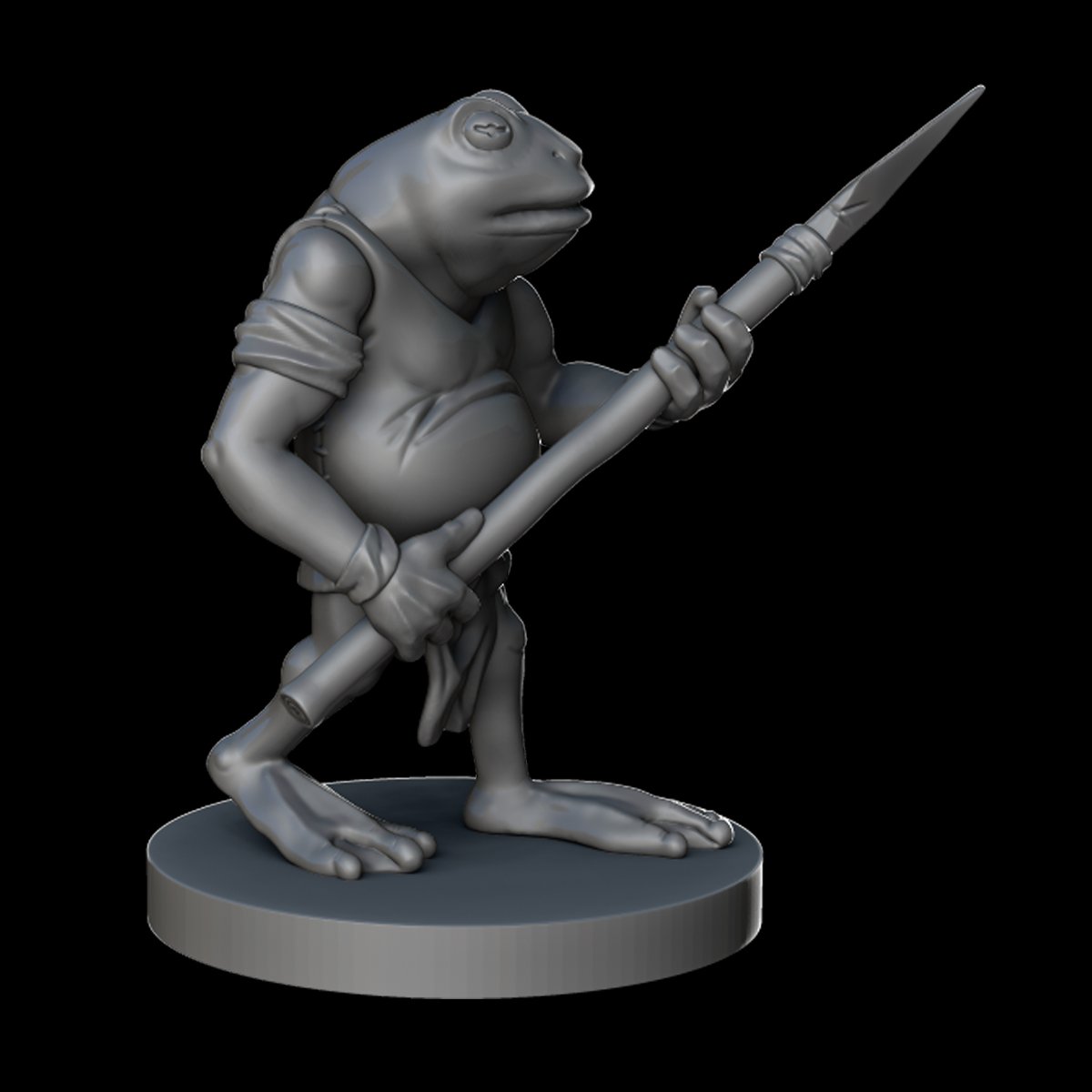 Image of Bullywug - DnD 28 mm miniature