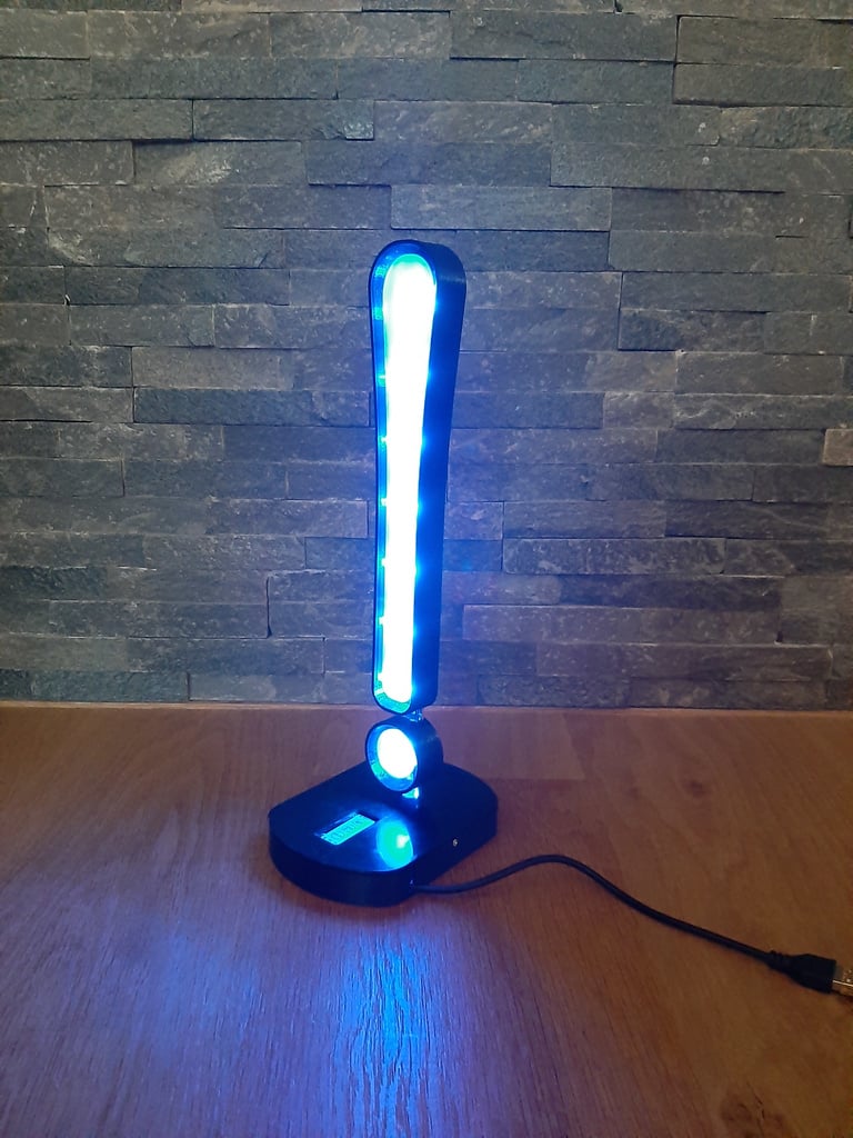 Exclamation point led lamp /  Lampe led point d’exclamation