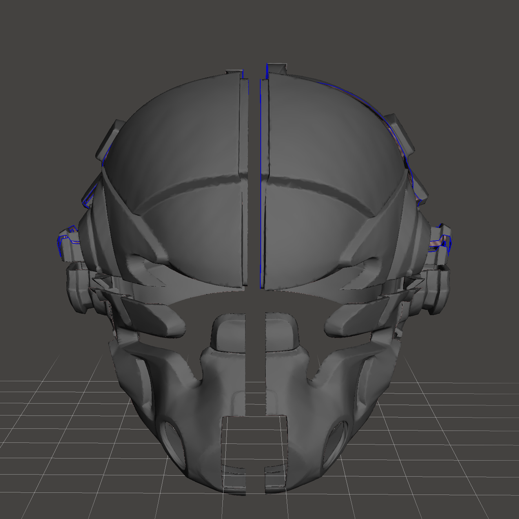 Titanfall MCOR Helmet Revision 2 Split