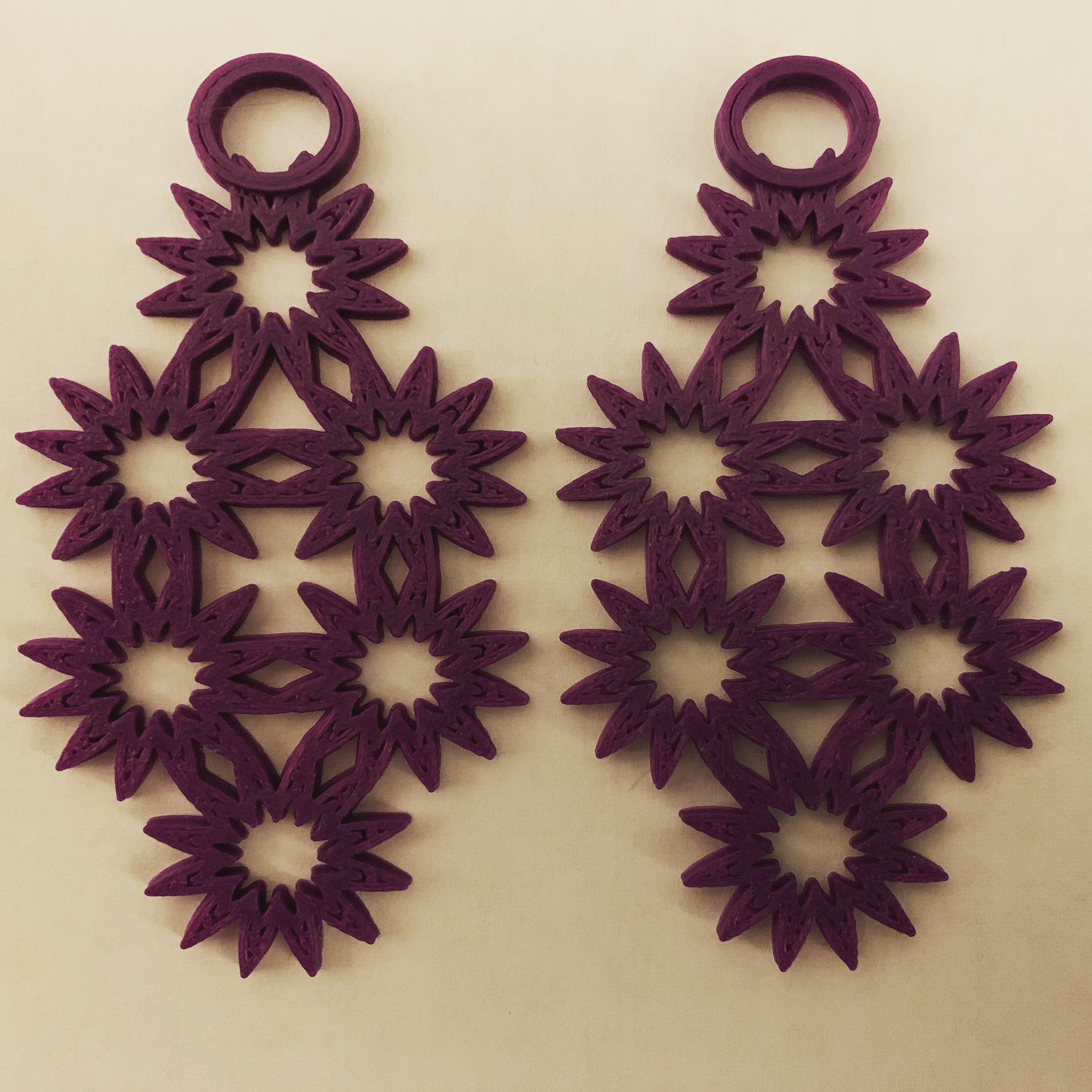 Sun Flower Earrings