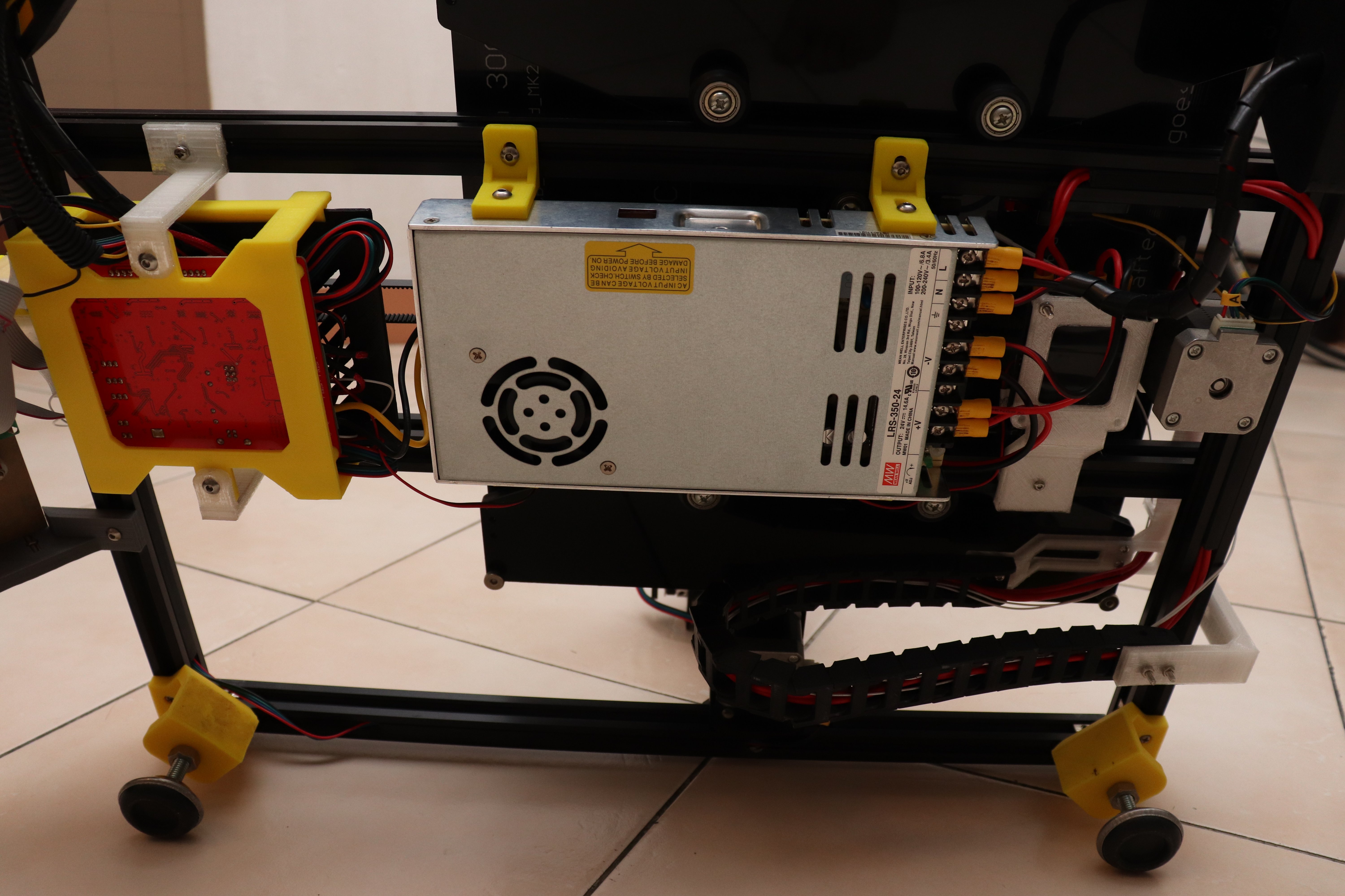 TronXY X3S power supply mount (for 24V PSU)