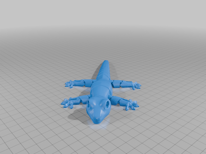 skeleton lizard