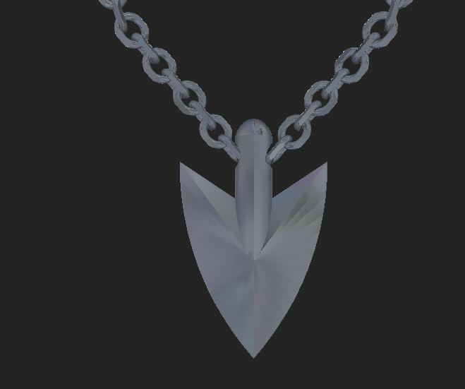 Arrowhead Pendant 50mm