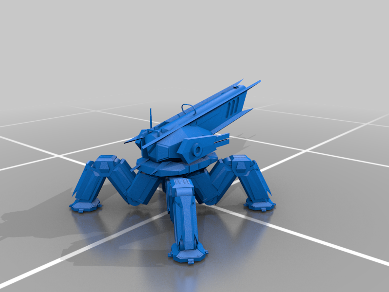 spider-tank-robot