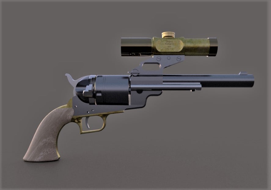 Colt Walker "BadAss" Conversion