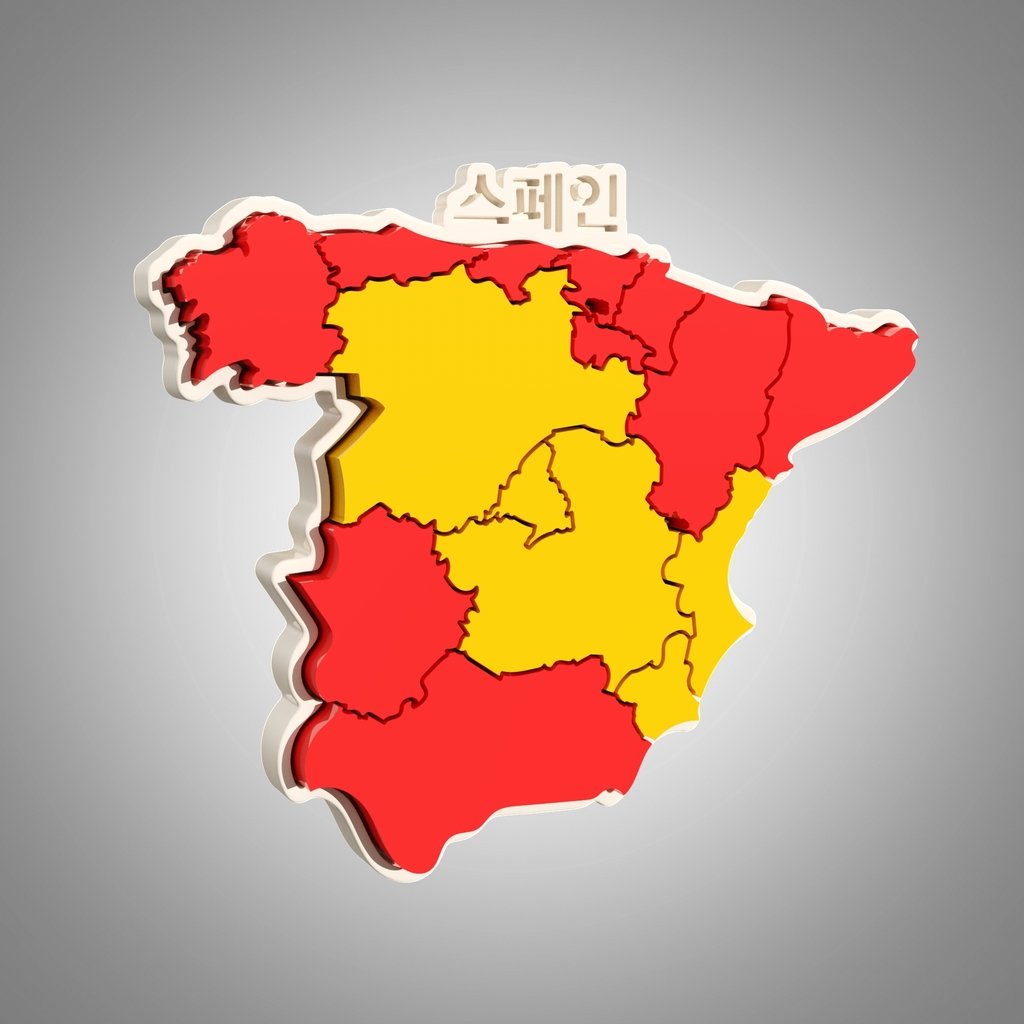 Spain map puzzle