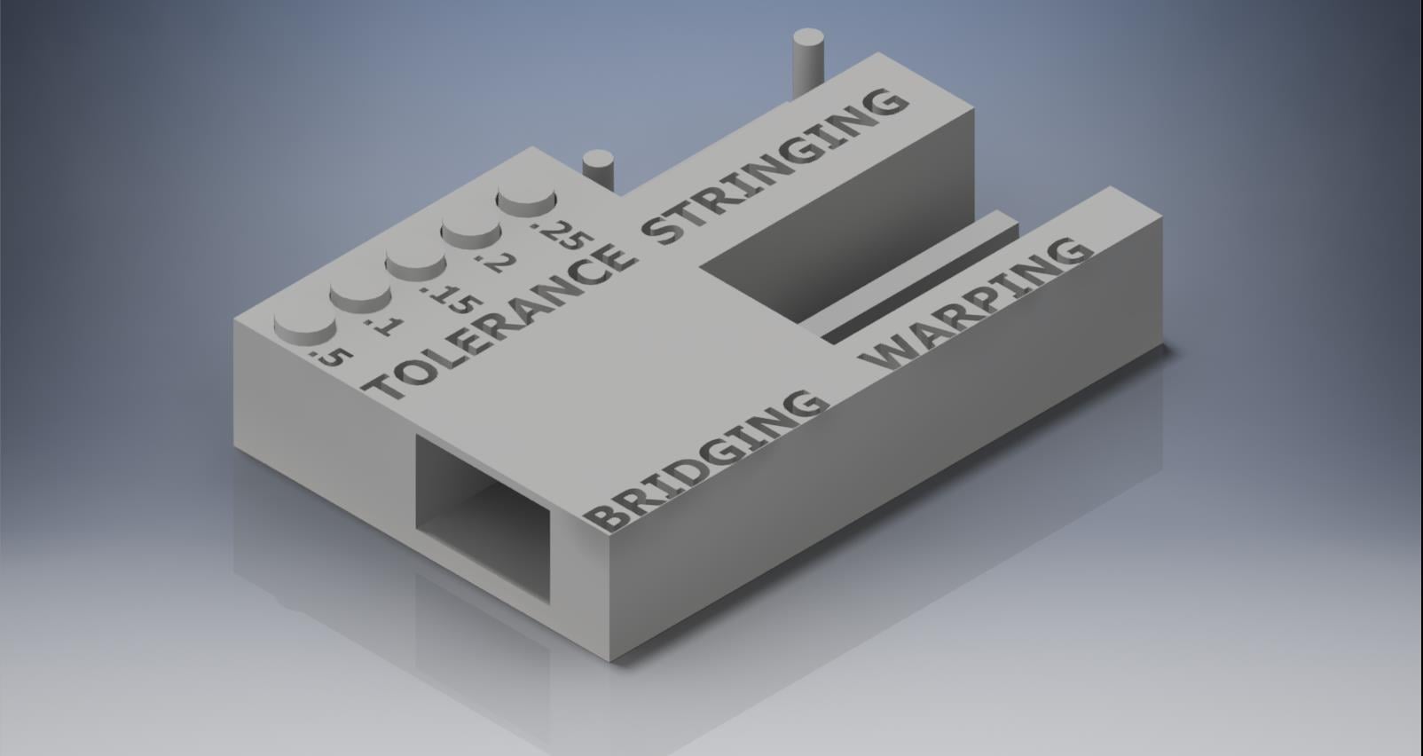 Stringing, Bridge, Tolerance, and Warp Tester