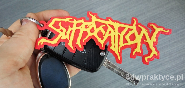 SUFFOCATION keychain