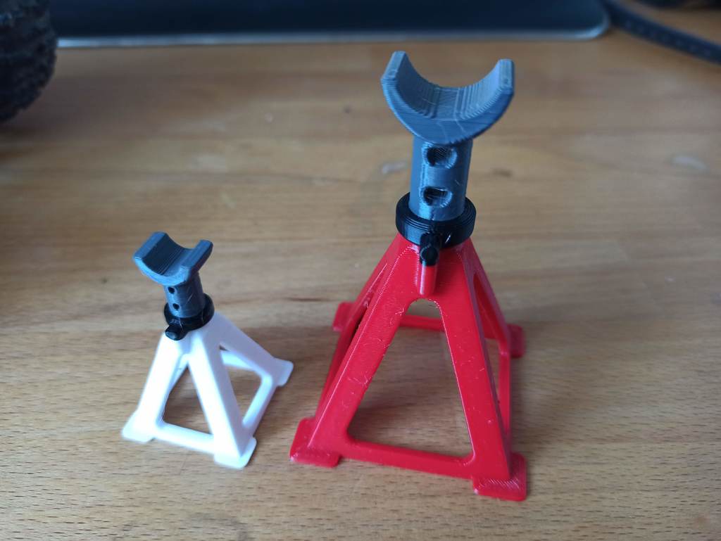 RC Jack Stand easyprint and scalable 