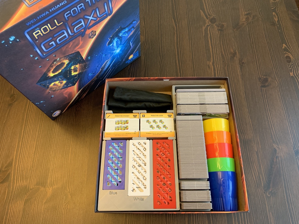 Roll for the Galaxy Organizer with Ambition Expansion