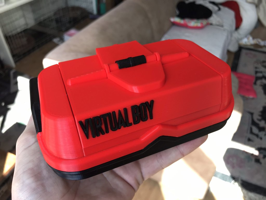 mini-VB (Virtual Boy consolizer housing/shell)