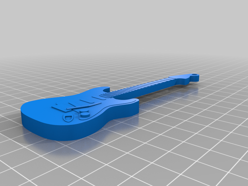 Stratocaster Keychain
