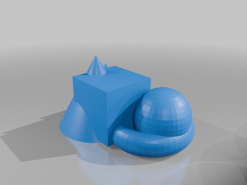 The Cube - 3d printer test