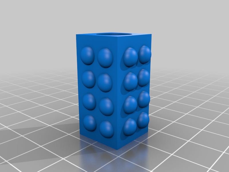 jumbo texture beads