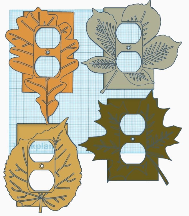 Leaf outlet covers