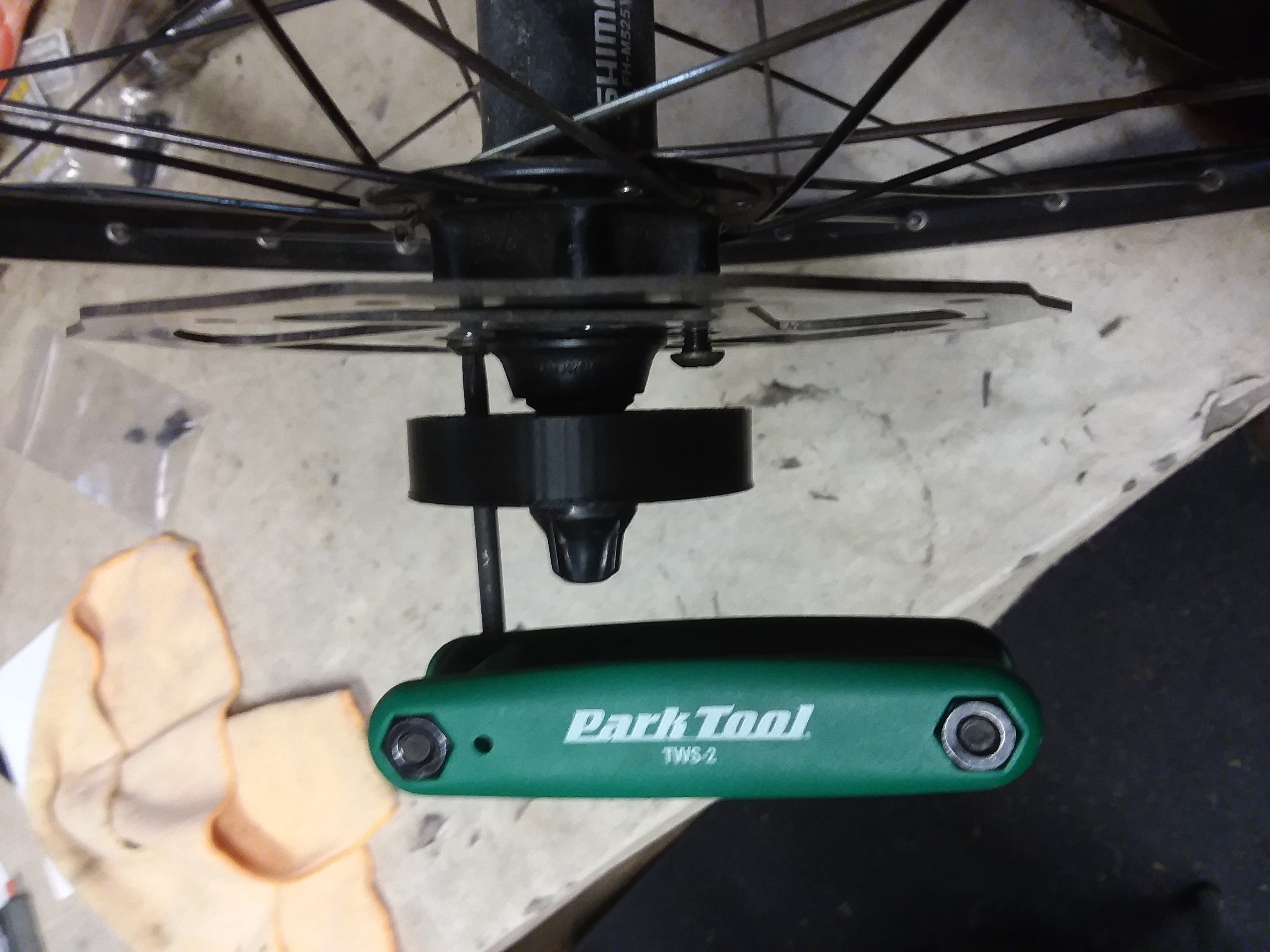 Bike Disk Brake screw alignment tool