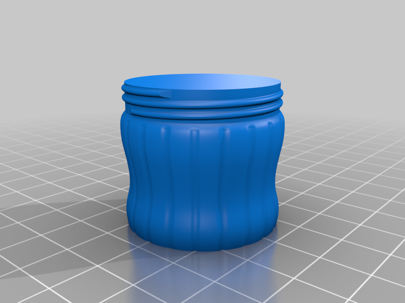 Small Container with Screw Cap (Vase Mode)