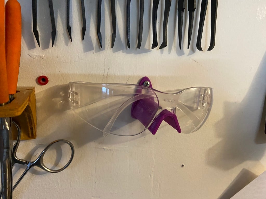 Safety Glasses Wall Mount