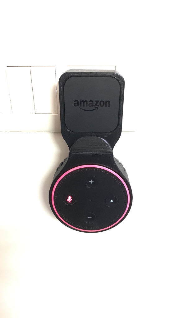 Amazon Echo Dot Gen2 Plug mount with open slot 