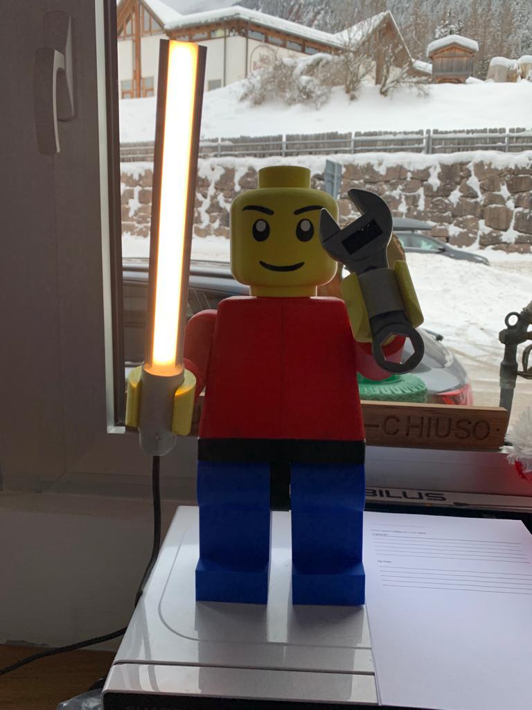 Lego Minifigure 10:1 scale