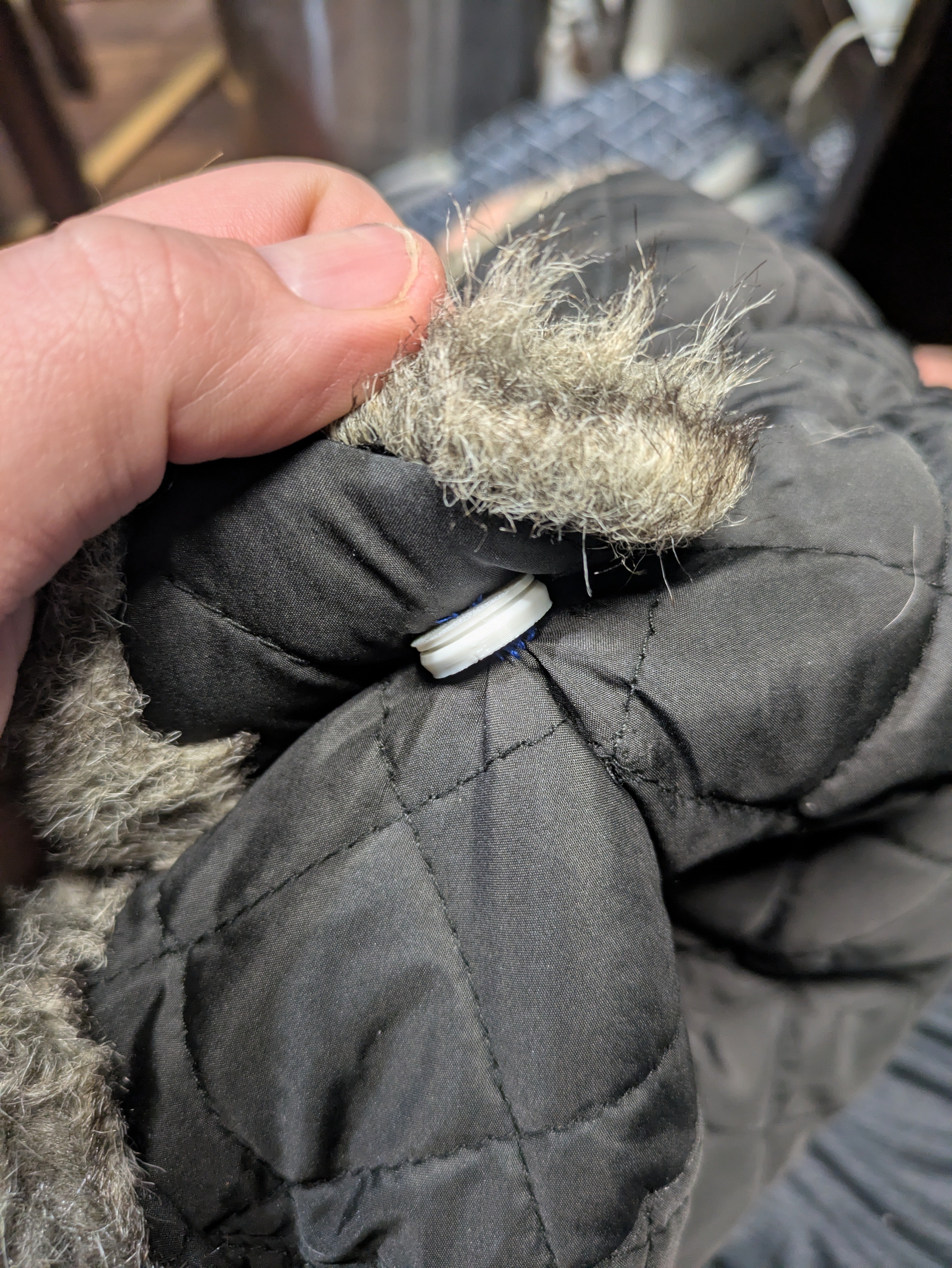 Sewable snap button