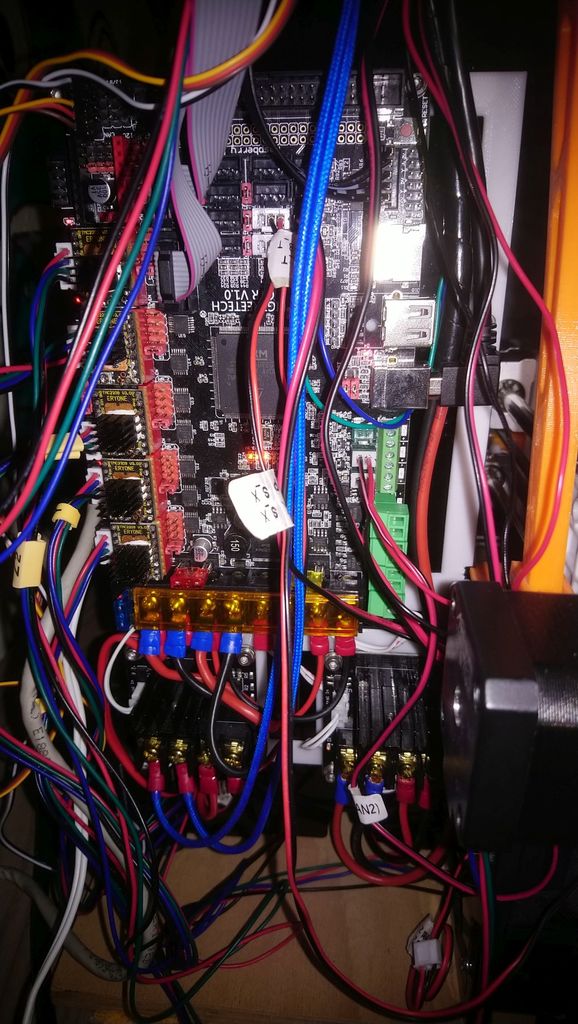 Anet A8 with BTT GTR V1.0 and 2 mosfets