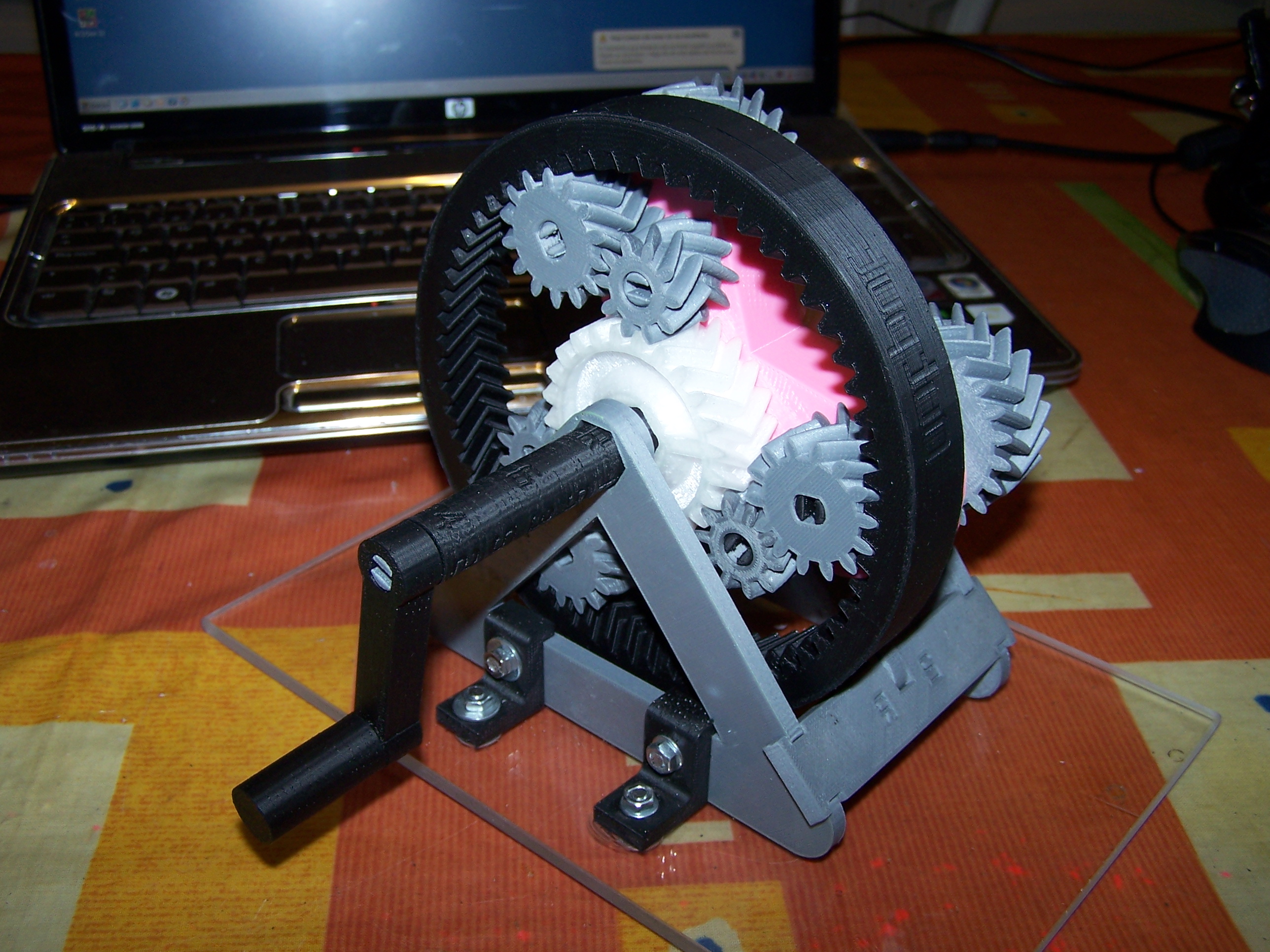 Support bracket for automatic transmission.