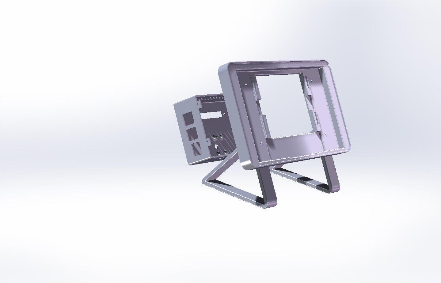 Raspberry Pi 7" touch screen enclosure (case)