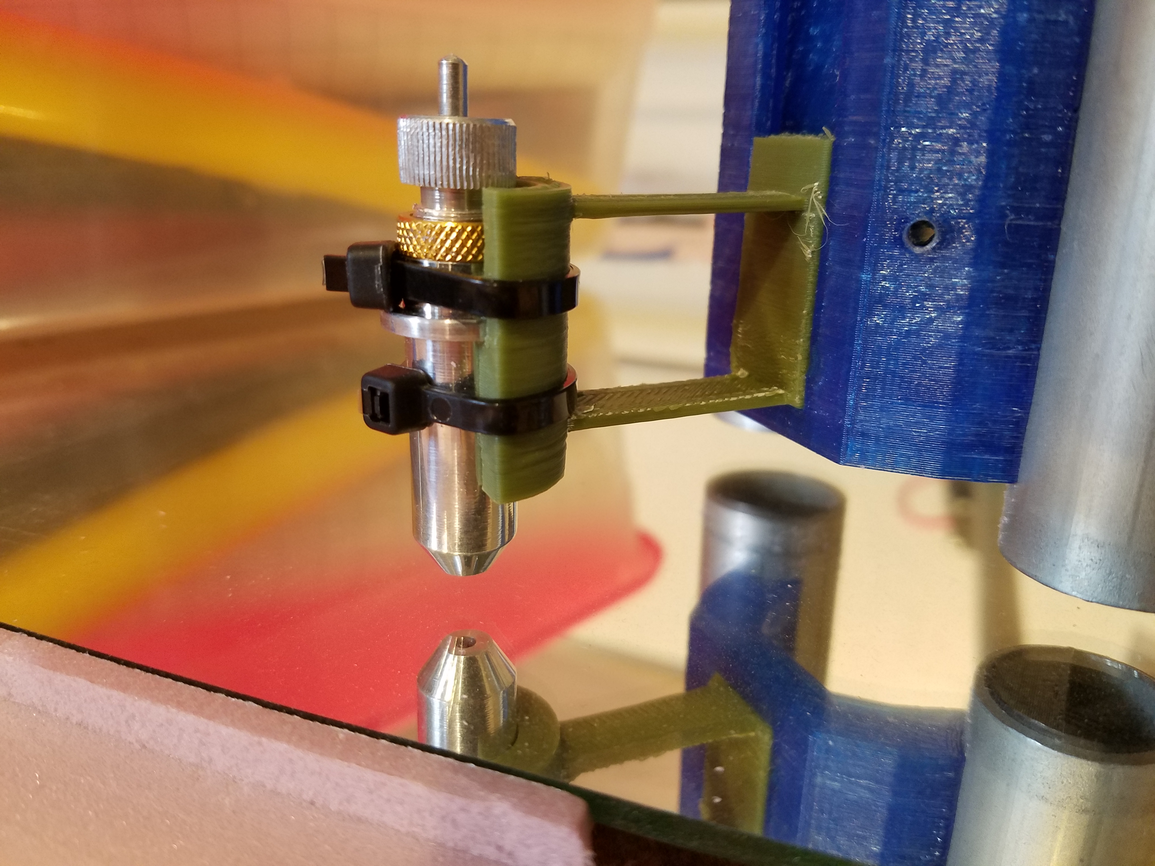 HicWic quick change drag knife mount for MPCNC