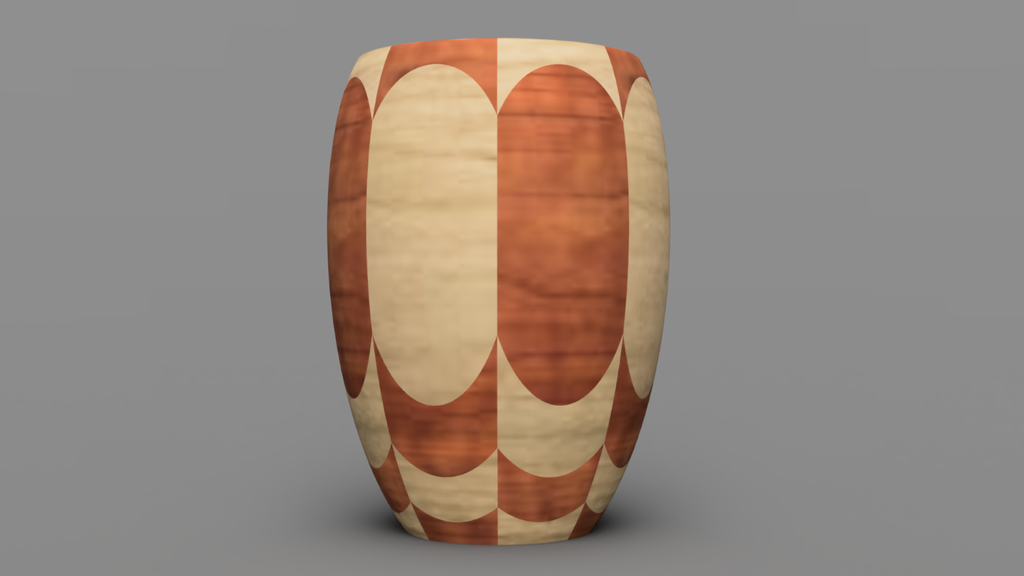 Woodturning Vase 01