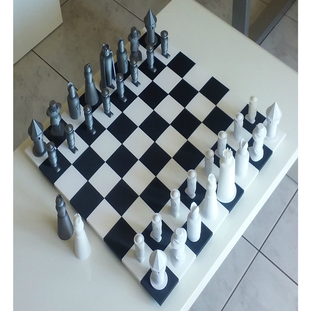 Novelty Chess and Draughts Set