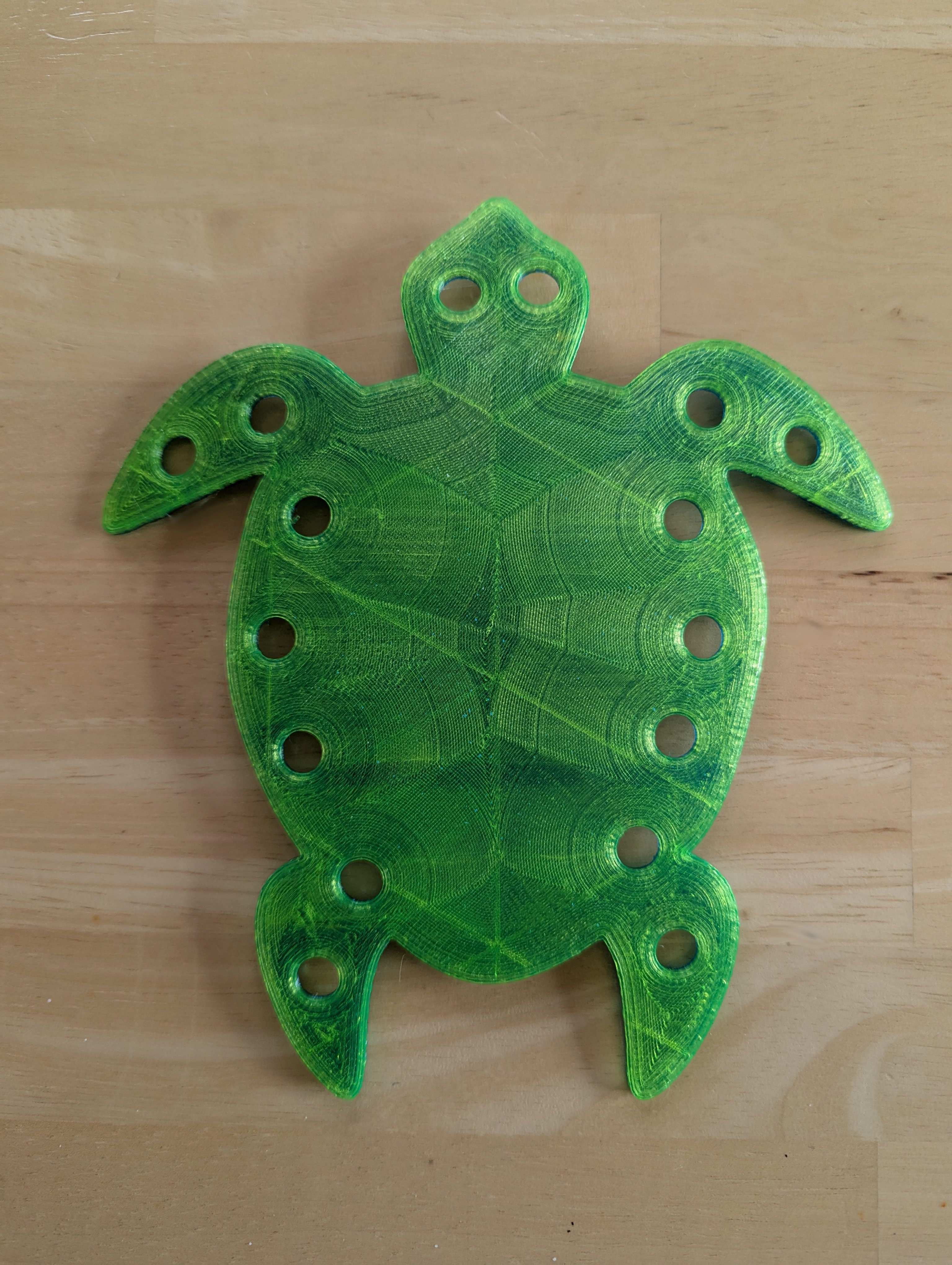 Sea Turtle Cross Stitch floss/skein Organizer