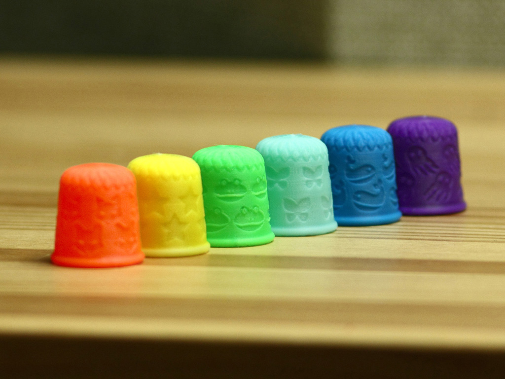 Thimble - rainbow set