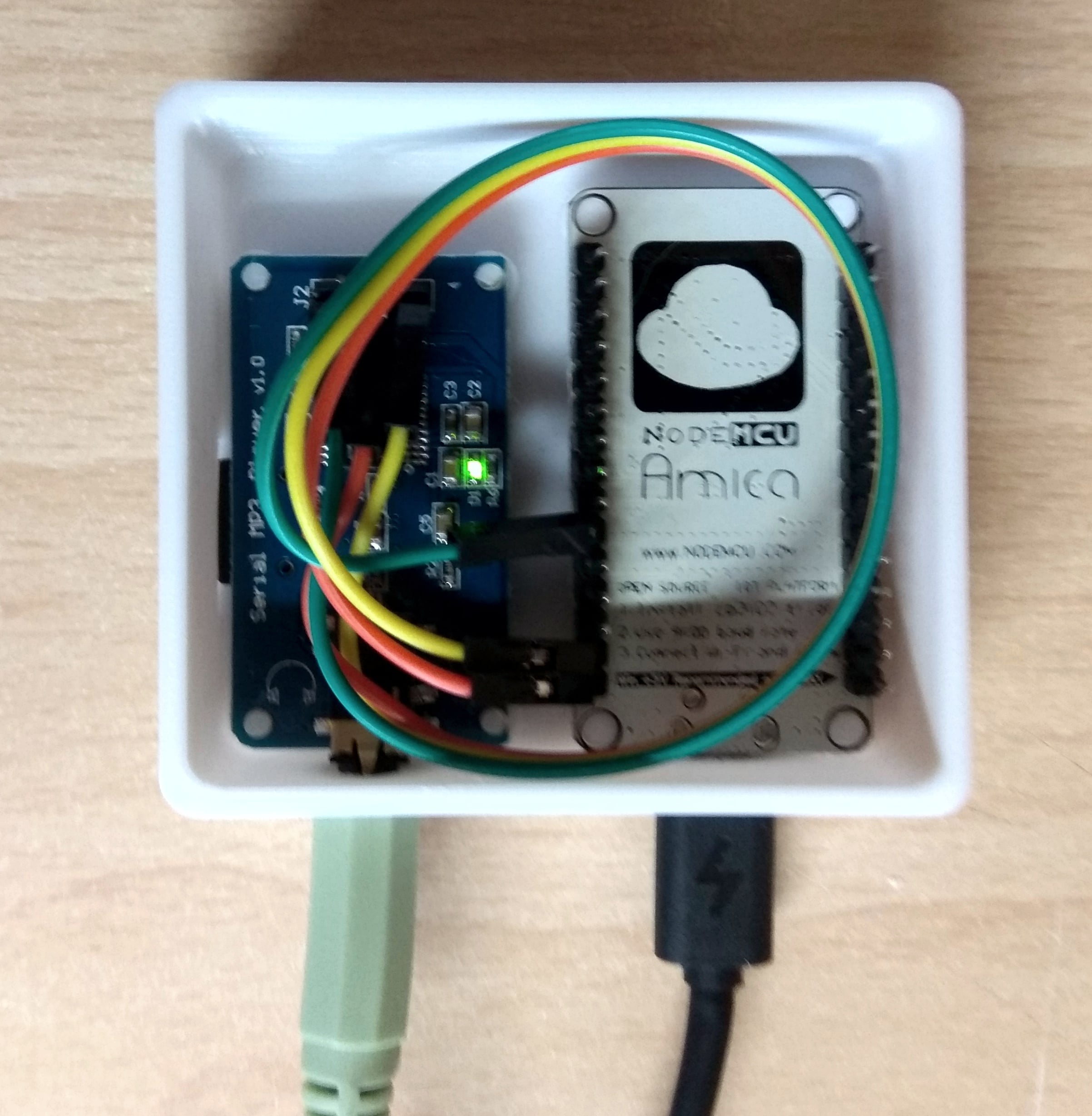 WIFI Wlan MP3 Player with NODEMCU and YX5300