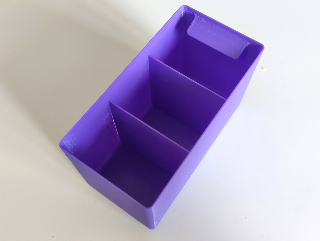 Storage box Ikea Hack Helmer - 1x2 with 3 compartments