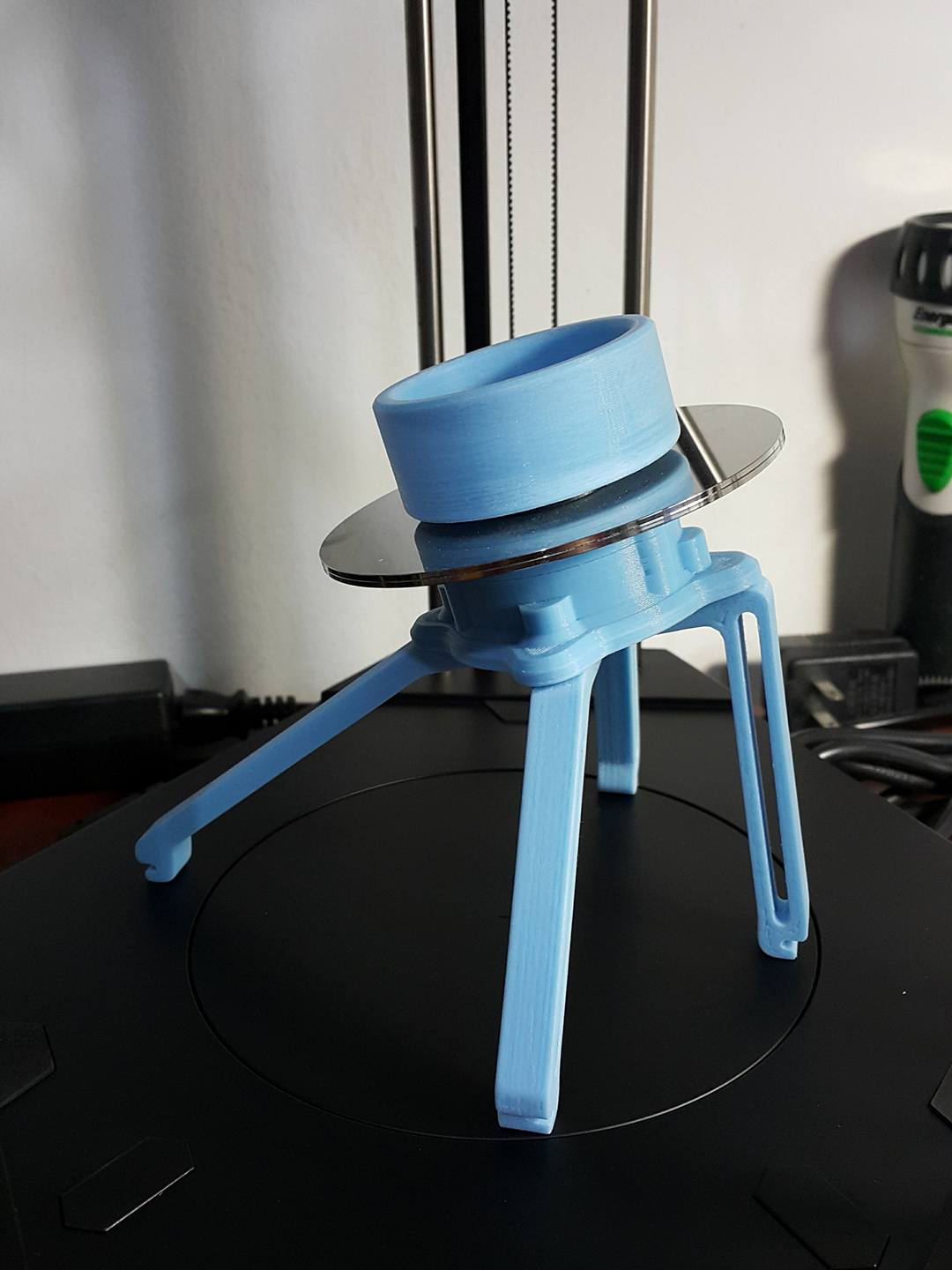Filament Holder for Flux Delta v2.00 for Special HDD Motor