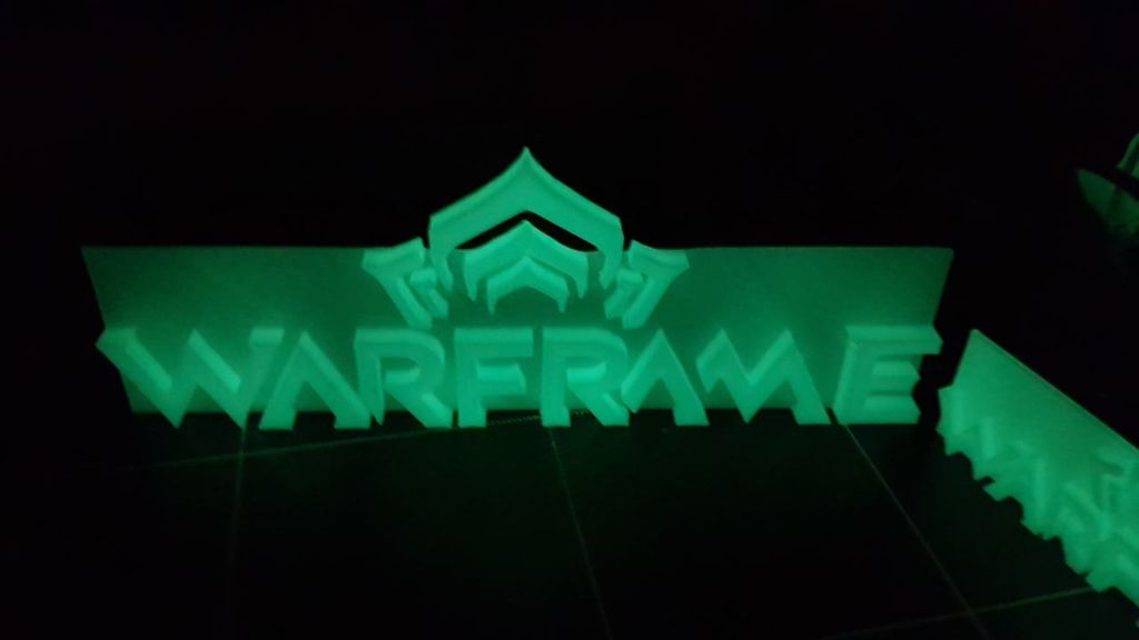 Warframe Logo Stand
