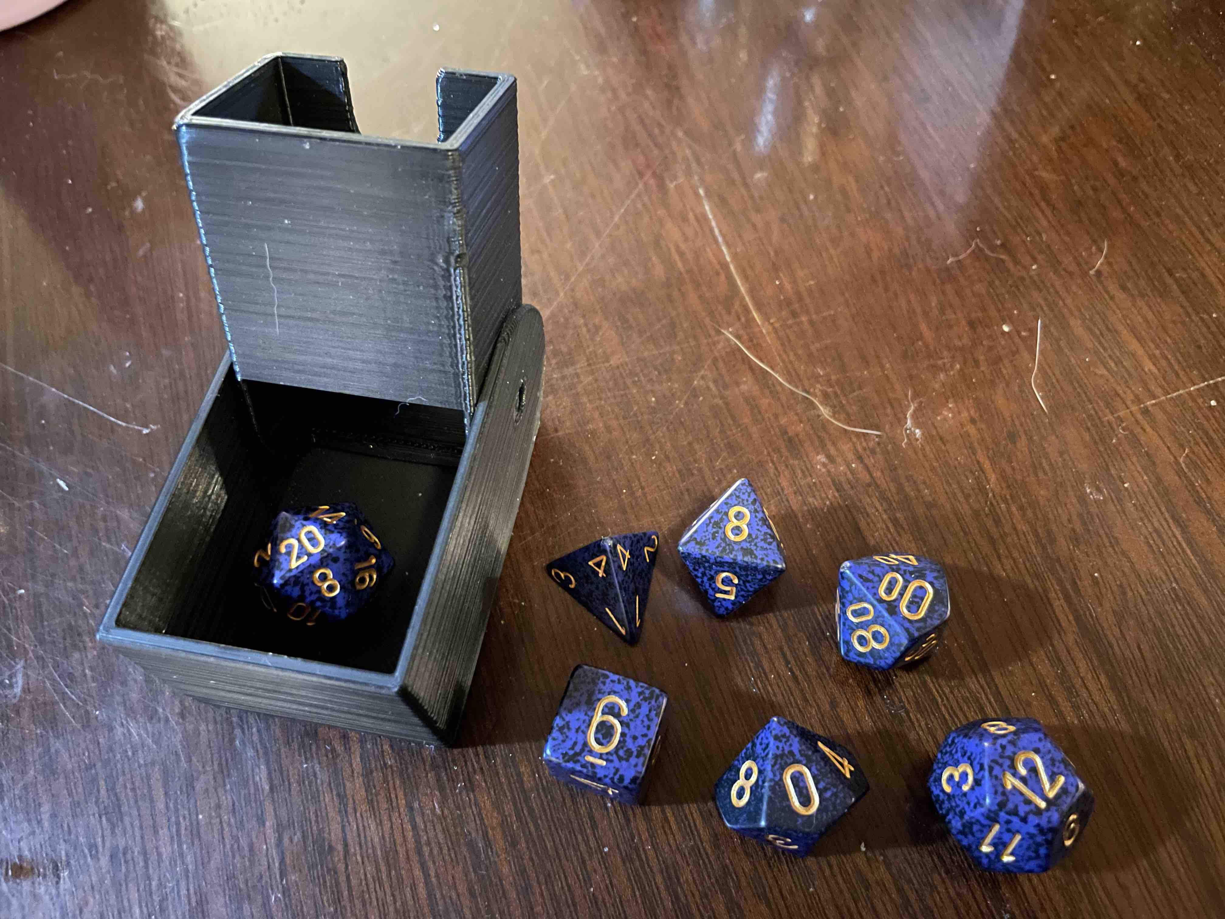 Compact Travel D&D Dice Tower