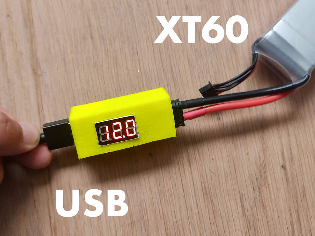 XT60 2-6S to USB converter