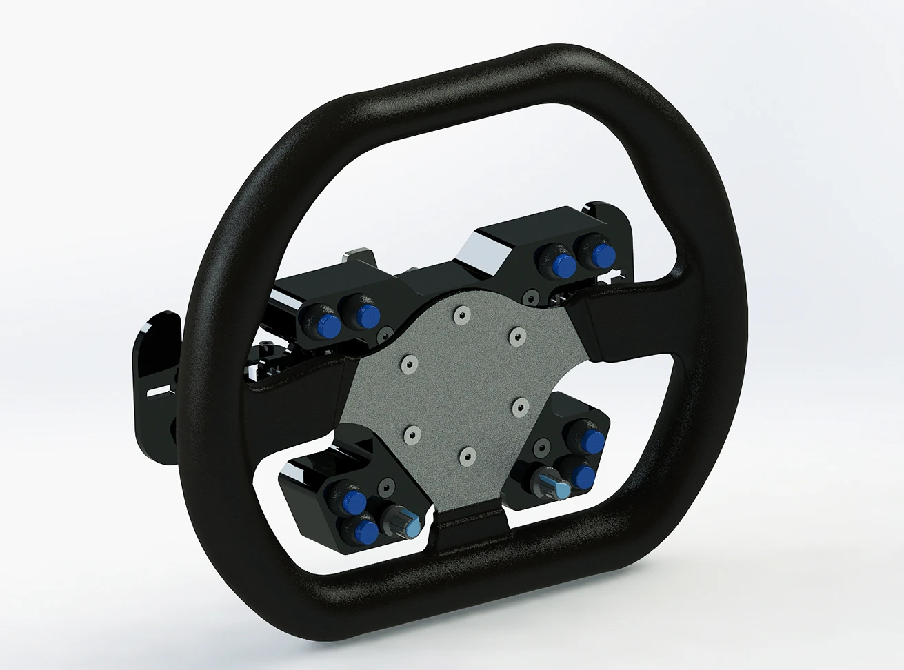 DIY Button Plate for Sim Racing