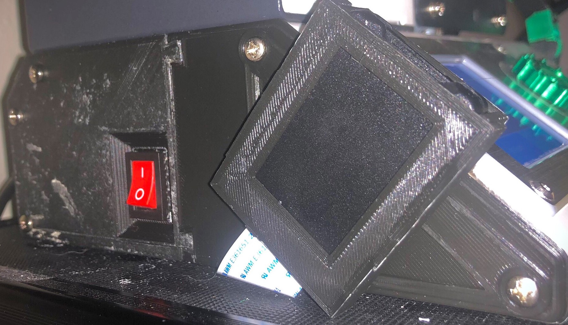 Monoprice Select Mini SD Card and Power Switch Relocation